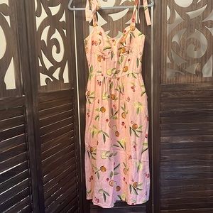 NWT Lauren Conrad Midi Dress with Pockets